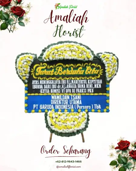 Papan Bunga Duka Derekan